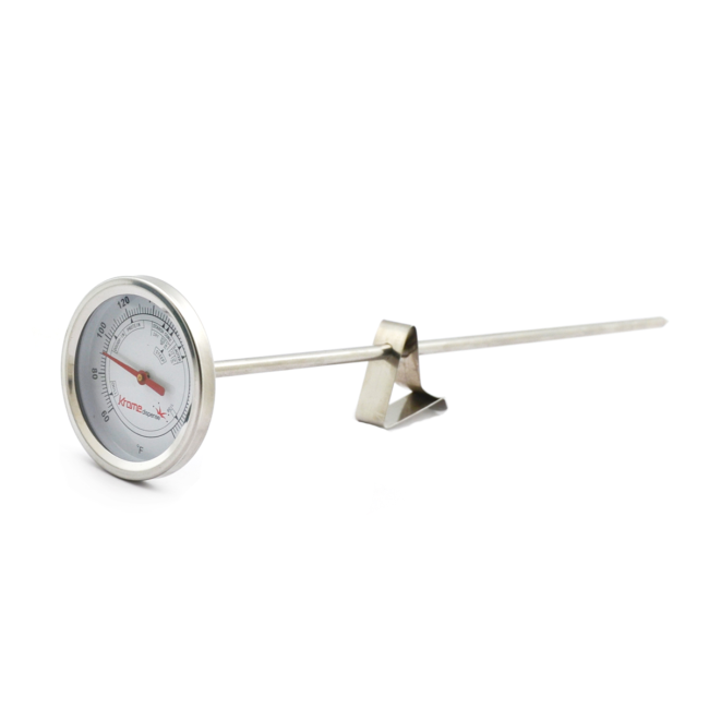 2.5 Brew Thermometer with 12" stem
