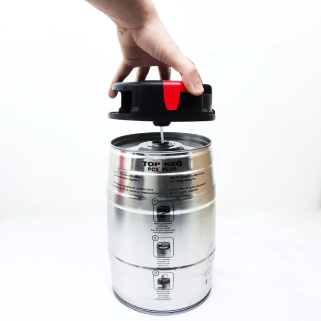 5L - Mini Keg with integrated CO2 Pressure Tap System - Image 4