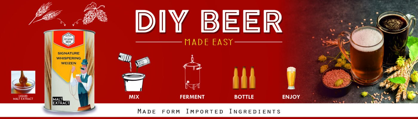 Krome brew recipe kit