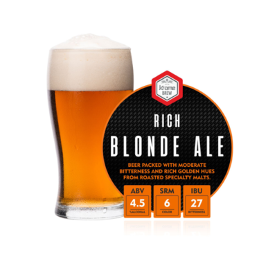 rich blonde ale beer recipe kit
