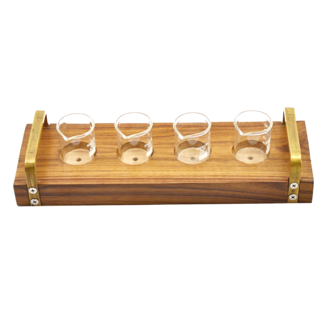 Beer Sampling Tray For Four beer glasses 1