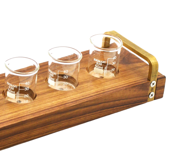 Beer Sampling Tray For Four beer glasses 2