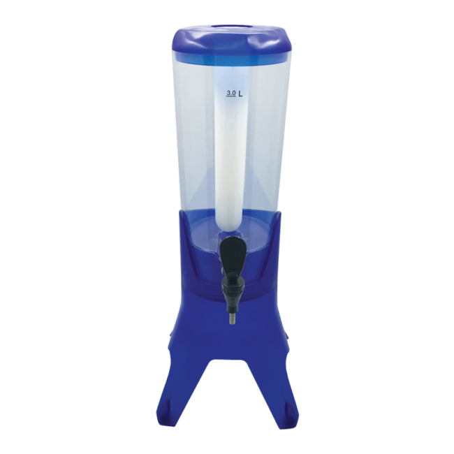Table Top Beer Short Style Dispenser Blue