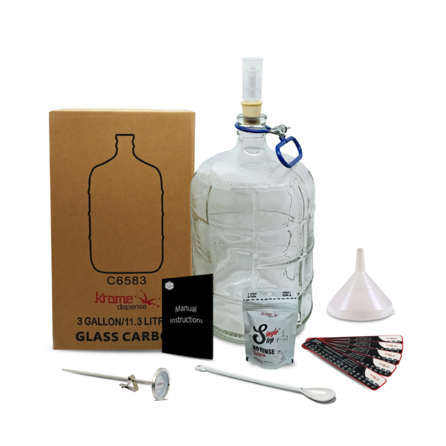 11 liter fermenting Equipment only kit