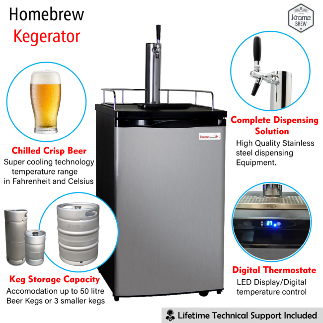 Homebrew Kegerator kromebrew