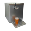 Small Kegerator with beer glass