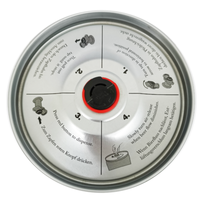 Mini keg 5L Top lid