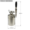 Mini Keg Nitro Coffee Tapping System-4