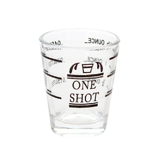 SHOT GLASS “ONE SHOT” PROFESSIONAL LINED MEASURE