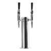 Nitro Coffee Tower – 2 Faucets – SS Polished – Air Cooled