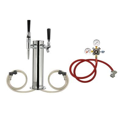 Nitro and Cold Brew Combination Double Faucet Kit