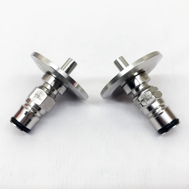 Tri-Clamp Gas in Fitting adapter for fermenters