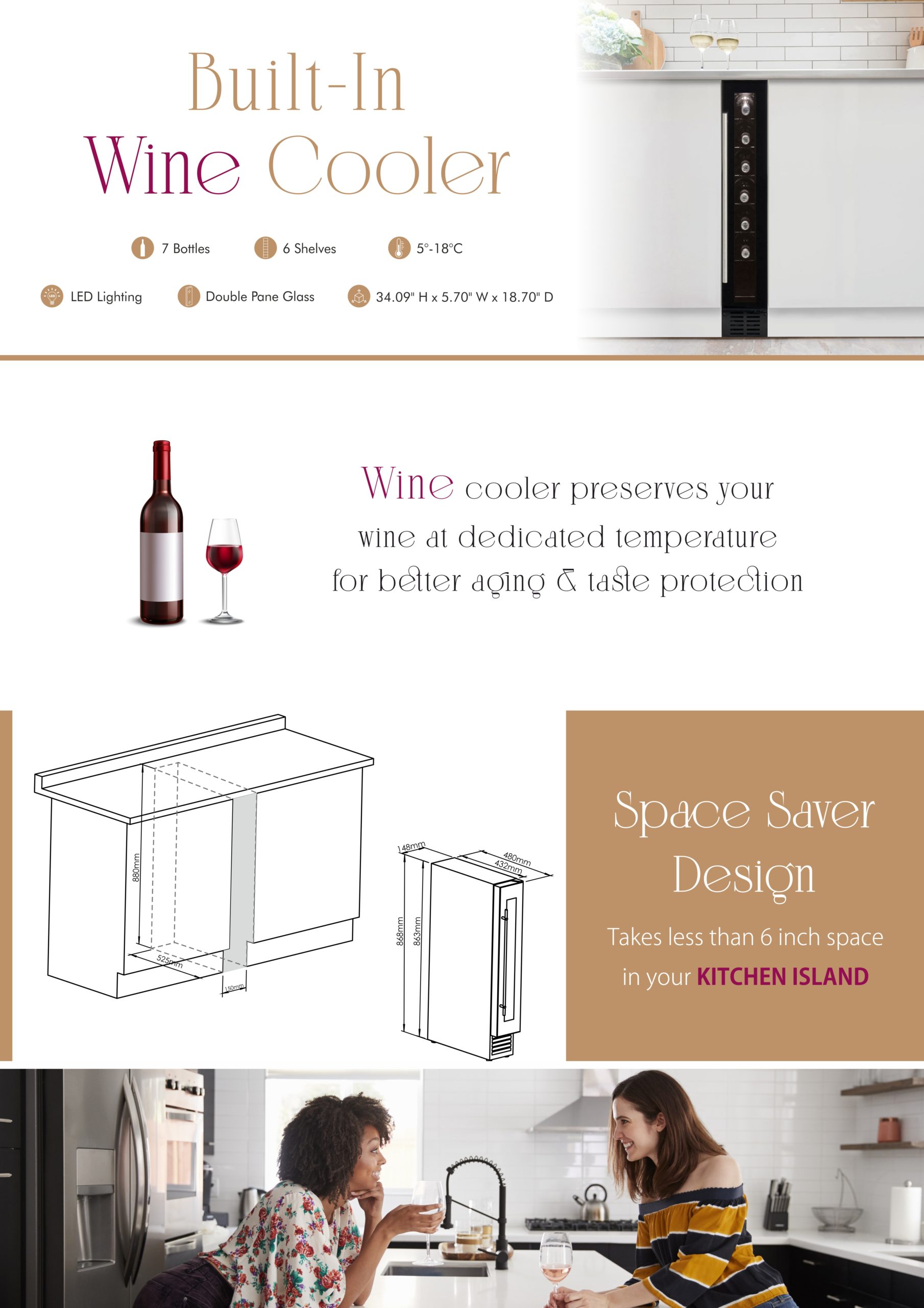 Wine cooler banner