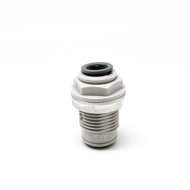 3/8" Bulkhead Connector - JG Fitting - Image 2