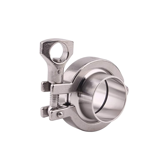 Heavy Duty Stainless Steel Tri-Clover Fitting – 1.5″ TC Clamp - Image 2