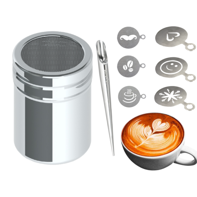 Coffee art kit