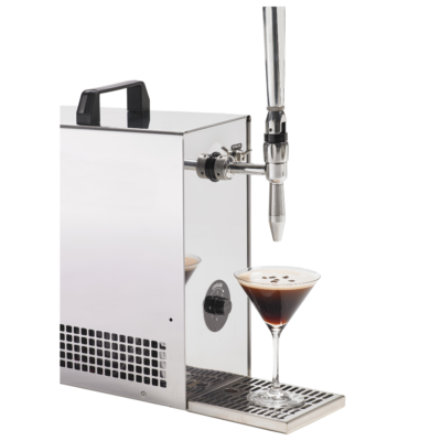Over Counter Nitro Cold Brew Coffee System With One Tap