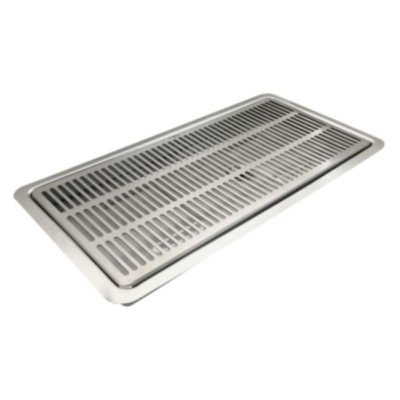 16″ x 7″ Flush Mount Drip Tray-With Drain