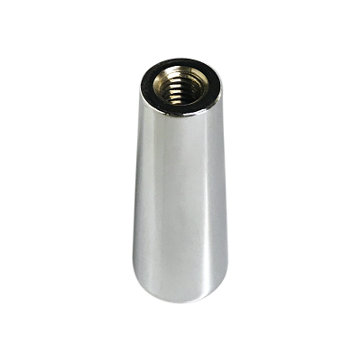 C185-Chrome Plated Brass Knob