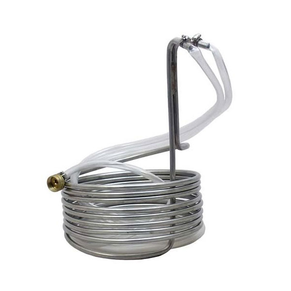 STAINLESS STEEL CHILLER WITH GARDEN HOSE FITTING