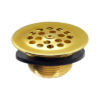 C8052- kromebrew-Tub-Drain-Strainer-Trim-Kit-with-Drain-Body-–-PVD-Gold-Strainer